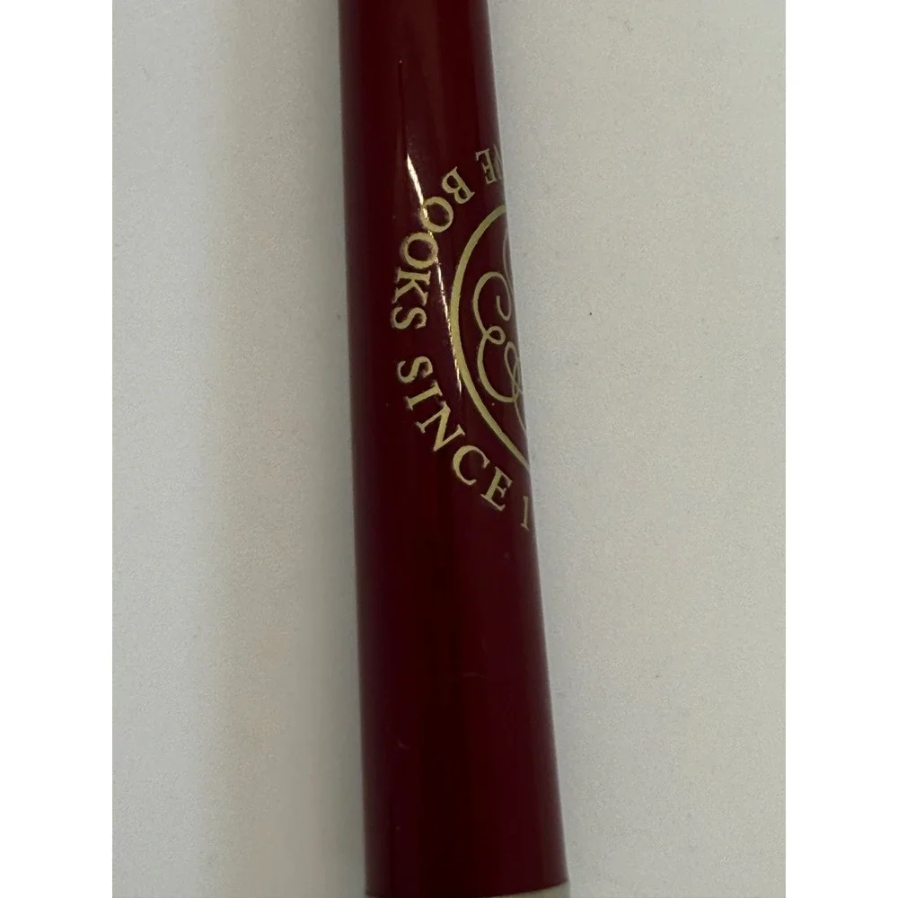 VTG Parker Jotter Ballpoint Pen Burgundy Silver The Folio Society‎ 1947 Logo
